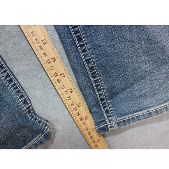 Twentyone Black Premium Denim by Rue 21 Womens Midrise Boot Flex 11/12Reg - Picture 7 of 12